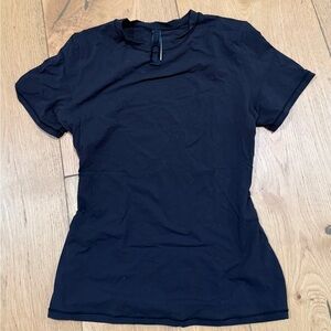 Skims Black Short Sleeve Tee